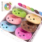 6 Pack Donuts Crochet Kit
