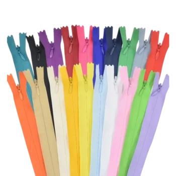 31cm Zippers 20 Colors 40 Pieces