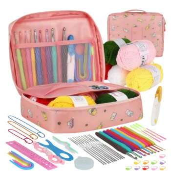 59-Piece Beginner Crochet Kit