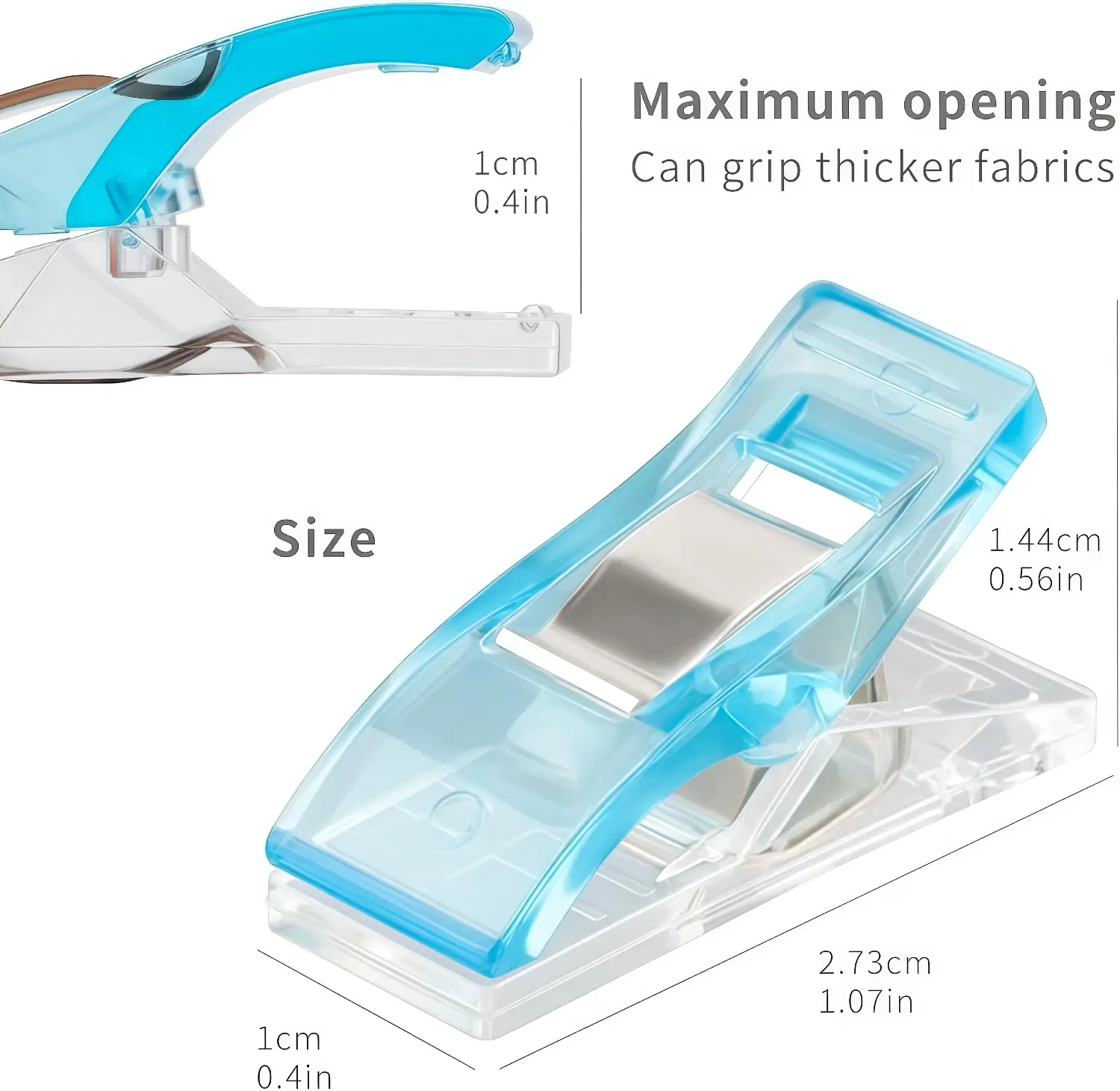 100 Pcs Canister Pack Sewing Clips - Image 2