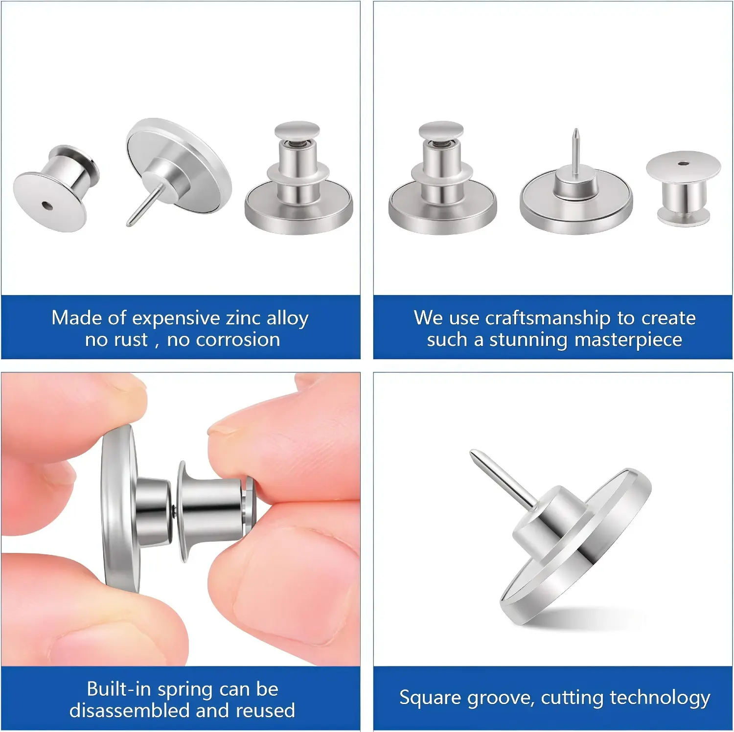 12 Sets Button Pins for Jeans - Image 4