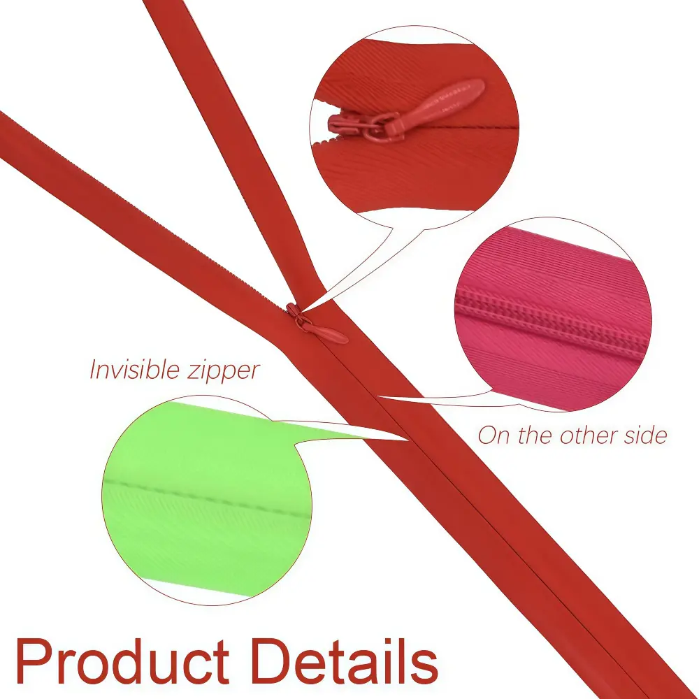 31cm Zippers 20 Colors 40 Pieces - Image 5