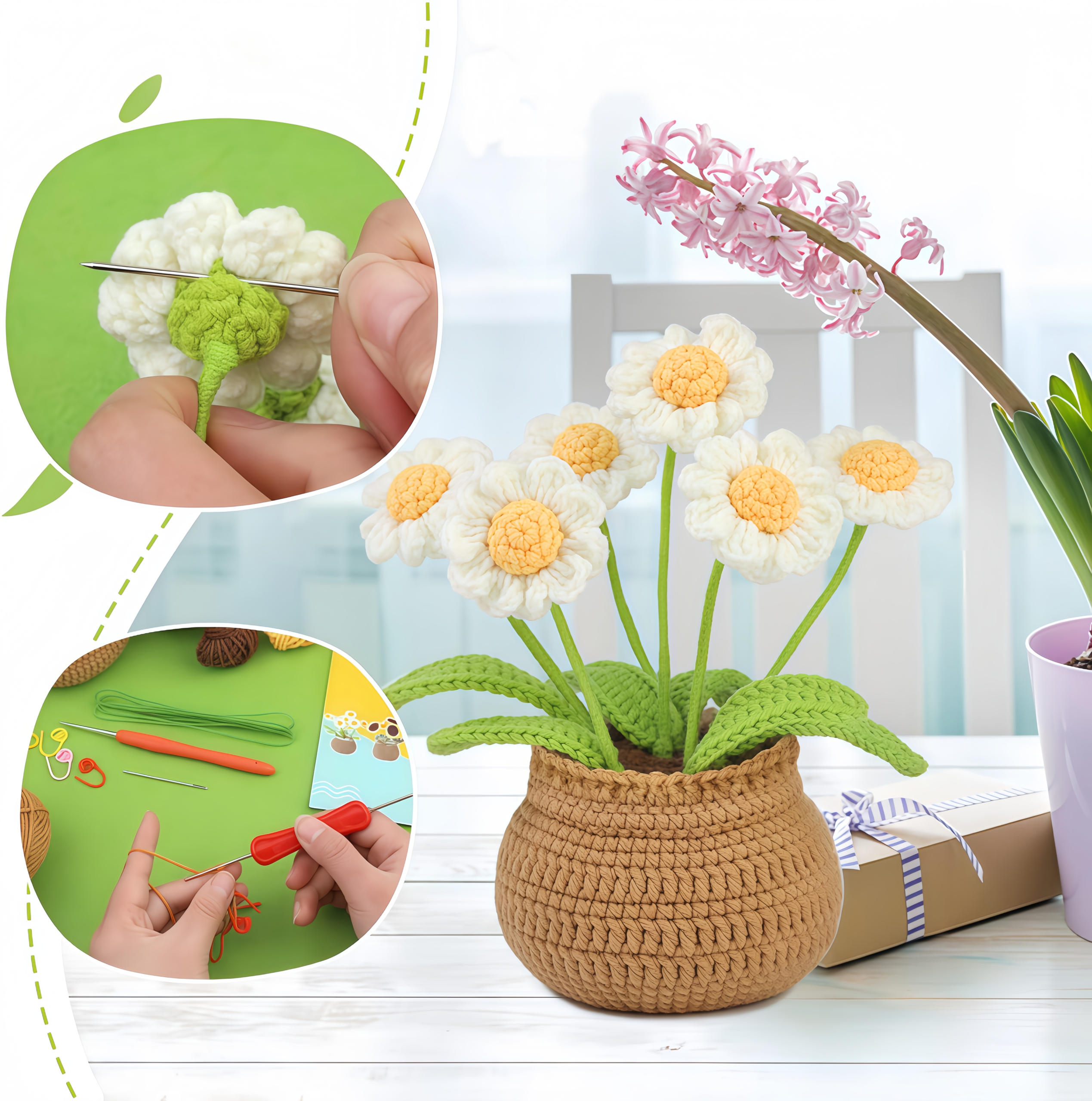 A-Little Daisy Crochet Kit - Image 5