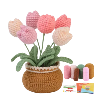 Tulips Crochet  Kit