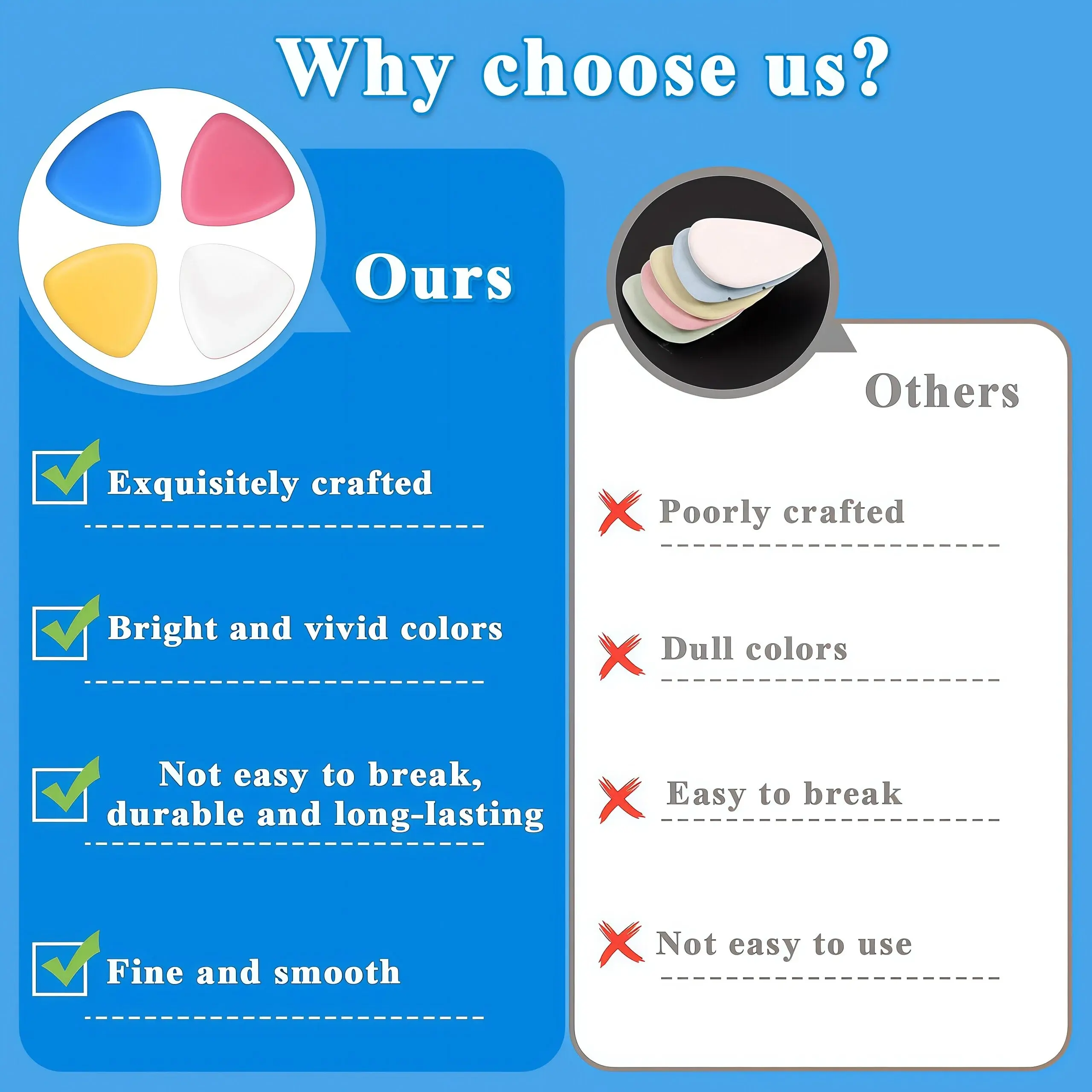 10Pcs Triangle Tailors Chalk - Image 5