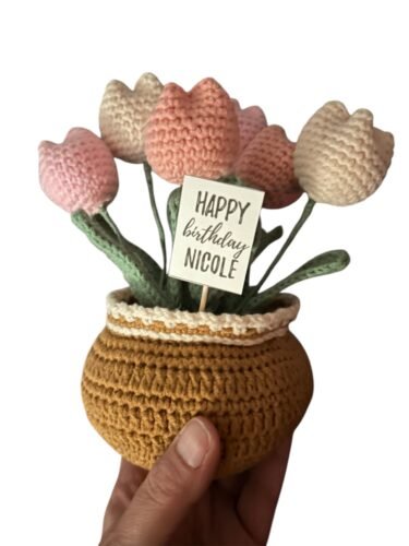 Tulips Crochet  Kit photo review