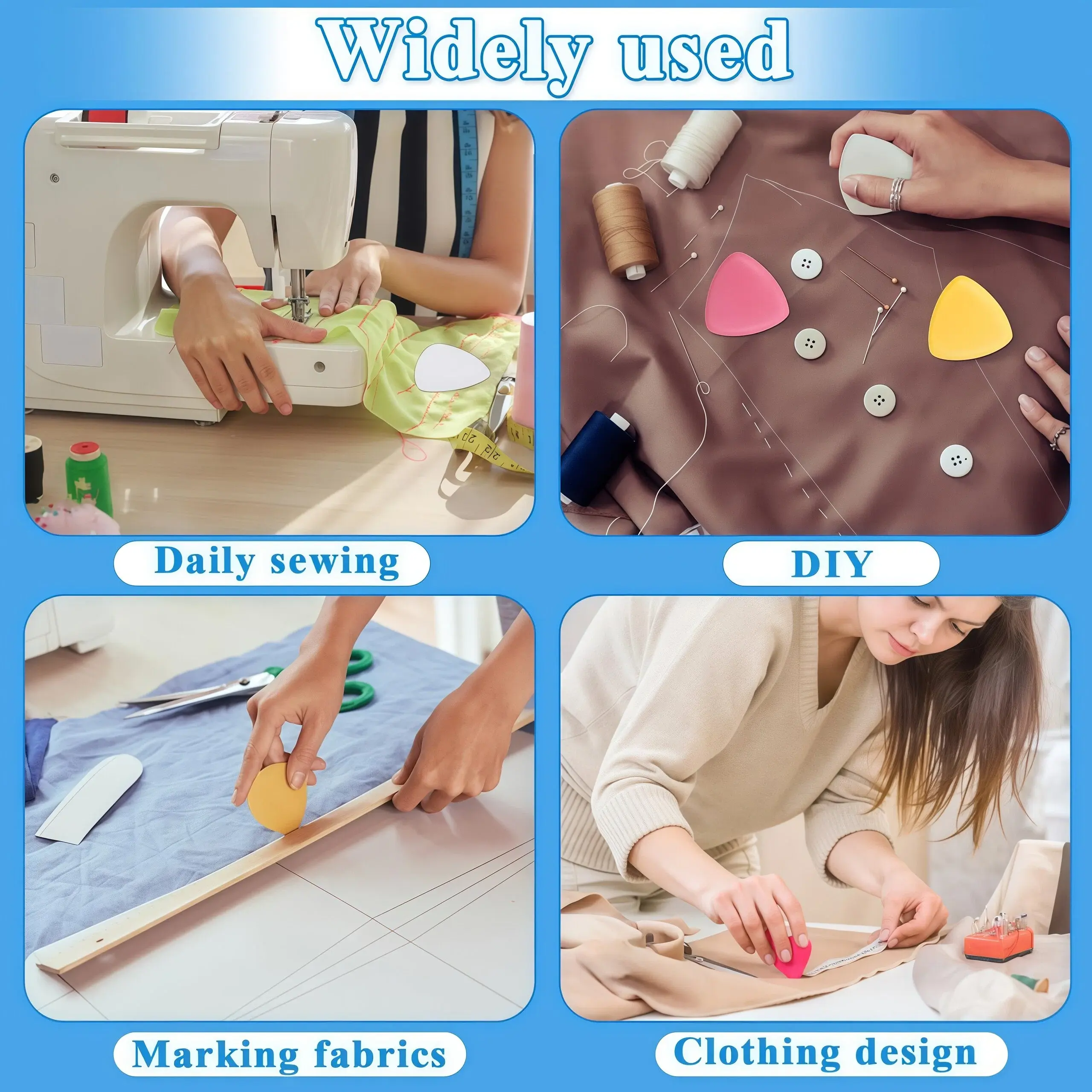 10Pcs Triangle Tailors Chalk - Image 7