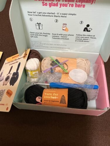 Crochet Cat Beginner Crochet Kit photo review