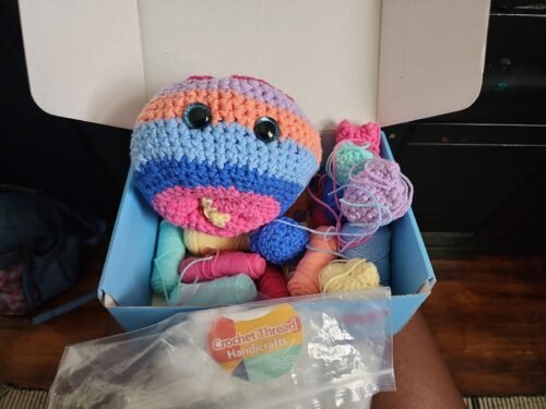 3 Colorful Octopus Crochet Kit photo review