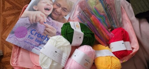 59-Piece Beginner Crochet Kit photo review