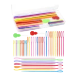 40PCS 4 Sizes Plastic Needles