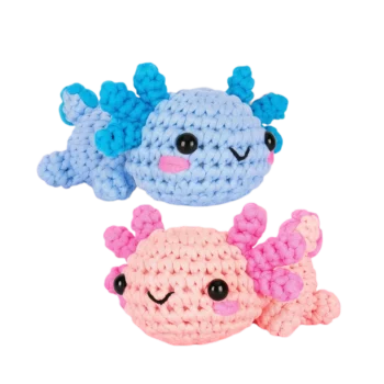 Axolotl 2 Pack Crochet Kit