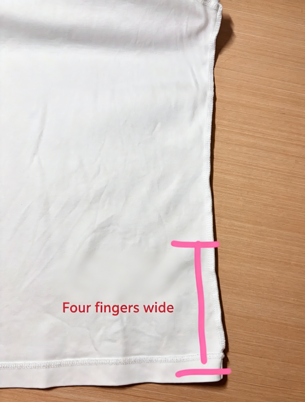 DIY T-shirt upcycle tutorial